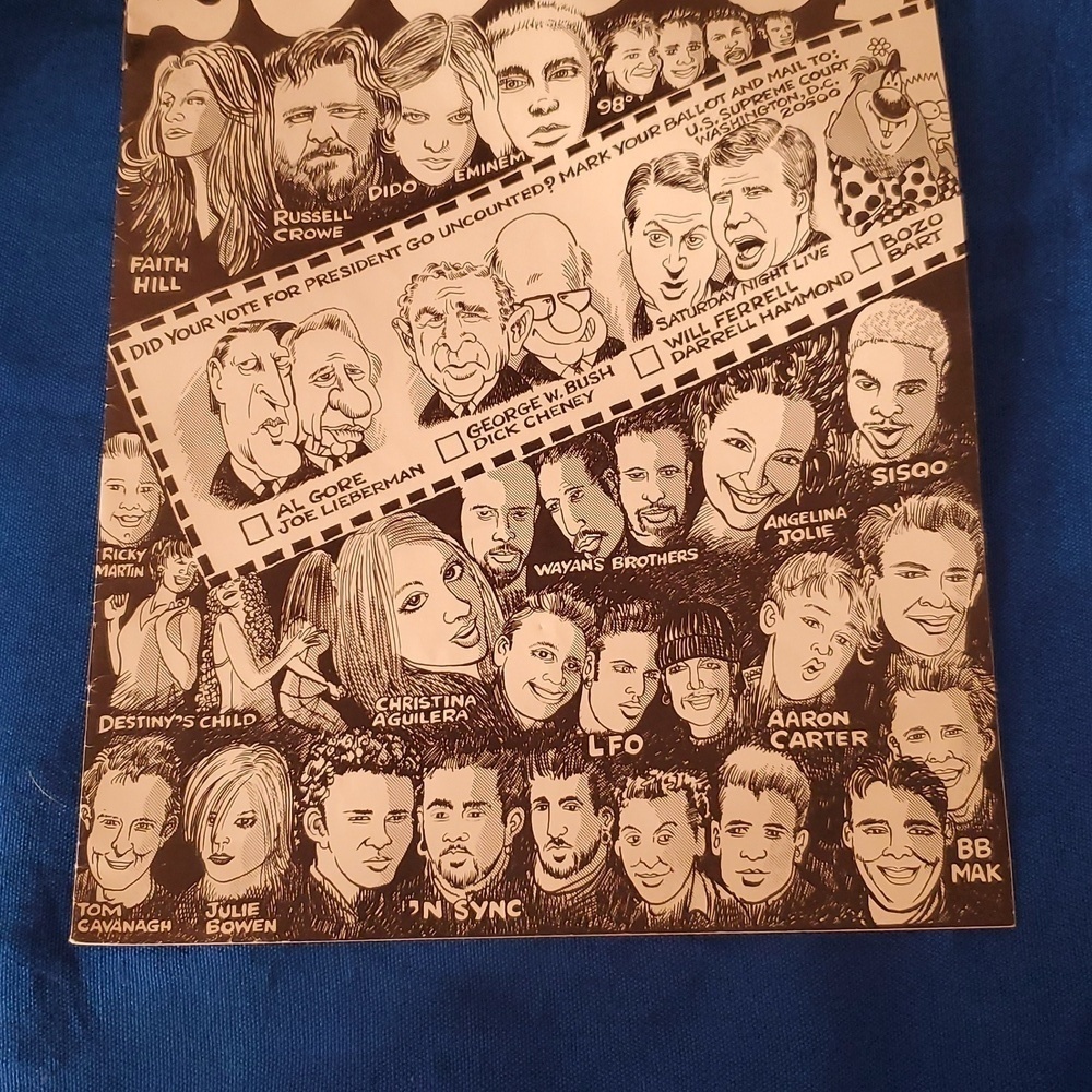 4/$20 VTG Nostalgic 2000 - 2001 pop culture yearbook insert - Picture 3 of 12
